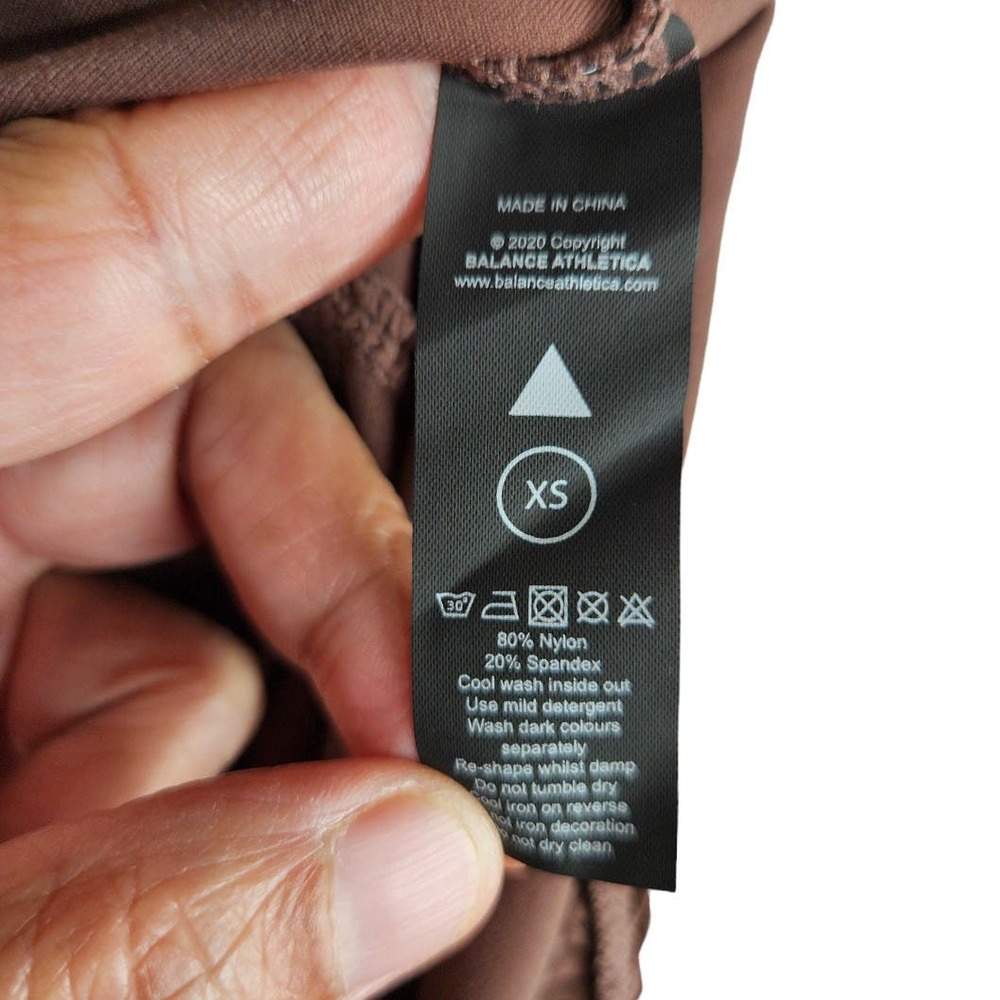 Vitality Balance Athletica Outlander‎ Crew Long Sleeve Top Women's XS Brown - Picture 7 of 8